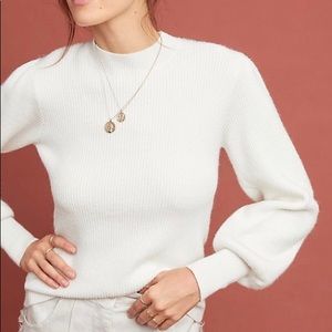 ANTHROPOLOGIE Line & Dot Sheridan Sweater XS